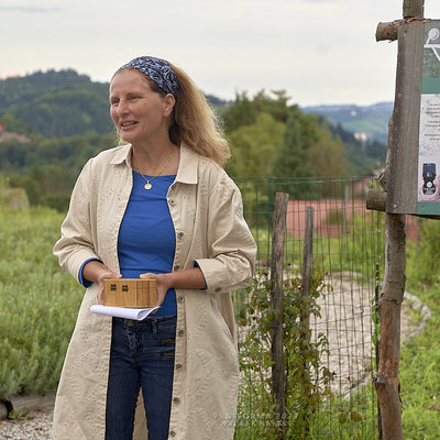 SENZORIČNO DOŽIVETJE DIŠAVNEGA VRTA PRI VIDI <em>Foto: David Orešič in Igor Unuk</em>